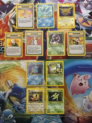Vintage Pokemon Card Lot WOTC Holo Etc Jolteon Articuno Zapdos - Image 1 of 3