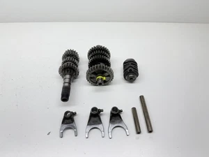 2009 Honda CRF250 CRF250R Complete Transmission Trans Shift Forks Drum Gears OEM - Picture 1 of 8