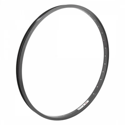 Llanta de aluminio aerodinámica Weinmann AS7X 26 pulgadas - negra, 36 orificios, lista para cámara Foto 1 de 3