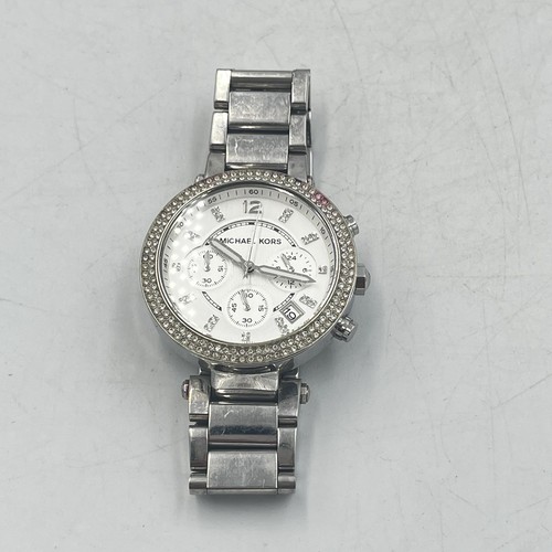 Orologio Donna Michael Kors MK5353 Parker Cronografo Bracciale Acciaio Inox