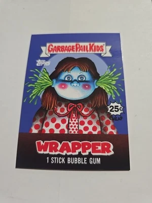 2025 Garbage Pail Kids-Oh the Horror-ible Wave 4 Wrapper #20 Silenced Ilse - Image 1 of 2