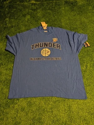 Nueva Camiseta Gráfica W Defect Oklahoma City Thunder NBA Baloncesto Azul Para Hombre XL Foto 1 de 4