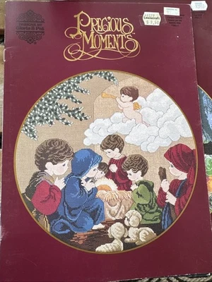 Precious Moments Chapel Series COME LET US ADORE HIM Cross Stitch Pattern PMC-1 - Image 1 of 4