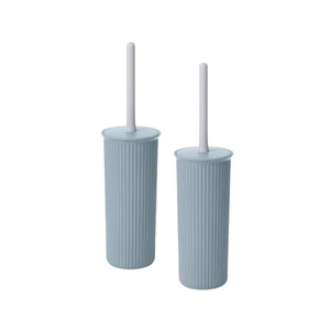 Decorative Plastic Toilet Bowl Brush and Holder Set, Cleaner Scrubber for Bat... - Picture 1 of 7