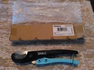 SHALL PEX Pipe Cutter, Cuts up to 1-3/8’’, Fast Tubing Cutter for PEX, Plastic. - Picture 1 of 2