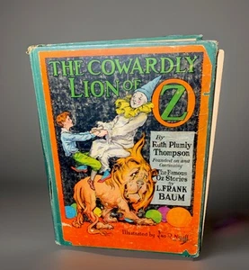 Ruth Plumly Thompson, THE COWARDLY LION OF OZ , 1st Edition (1923) - Imagen 1 de 12