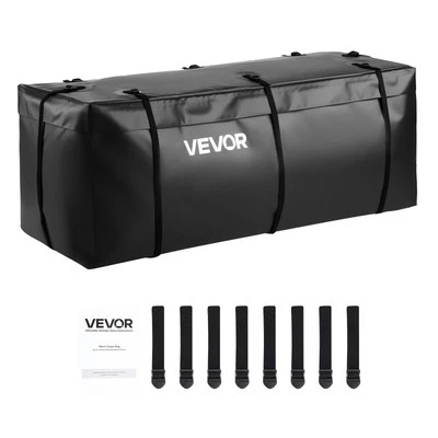 VEVOR Hitch Cargo Carrier Bag 46.65 x 20.08 x 19.69 in (12 Cu.ft) Waterproof - Image 1 of 4