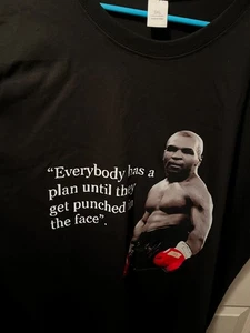 CAMISA 3XL: Mike Tyson Todo el mundo tiene un plan hasta que les golpean en la boca - Imagen 1 de 4