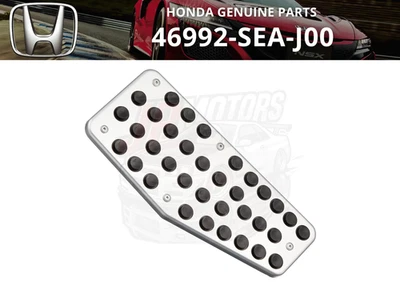 HONDA GENUINO Integra 3D DC5 Accord 4D CL7 REPOSAPIÉS PLACA DE SOPORTE Pedal de Aluminio Foto 1 de 4