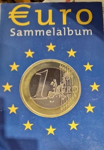 Gefülltes EURO-SAMMELALBUM - Bild 1 von 2