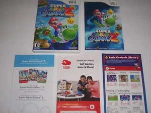 Custodia scatola originale per Super Mario Galaxy 2 Two con manuale e inserti Nintendo Wii - Foto 1 di 3