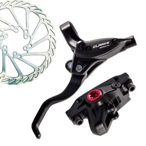 Clarks MTB Disc Brake Set (Hydraulic) — Post Mount —AUS STOCK— Bike Disk - Picture 1 of 1