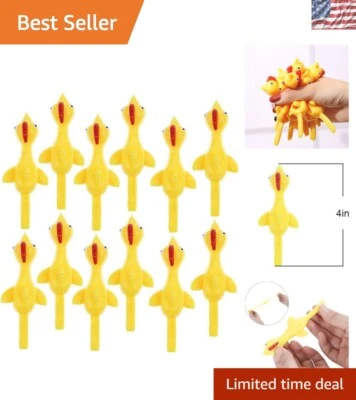 Honda elástica para pollos de goma - Diversión segura al aire libre para niños y adultos Foto 1 de 4