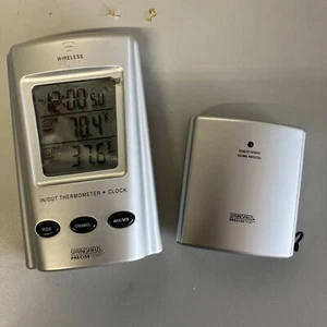 Springfield In/out Thermosmeter-clock Wireless no box - Picture 1 of 13