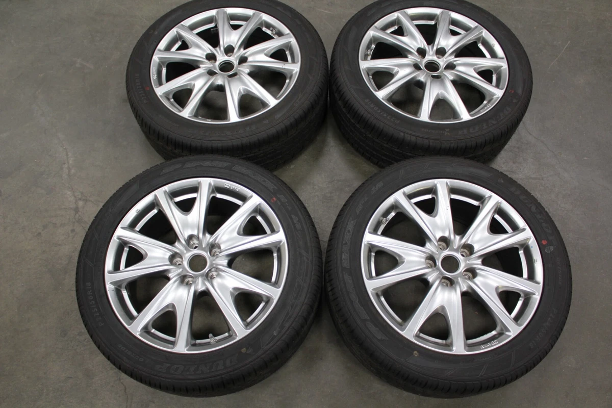 18×7J+43 PCD114.3 225/60R18 4本 T32エクストレイル