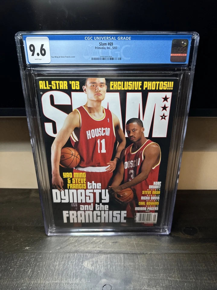 CGC 9.6 NEWSSTAND EDITION 大满贯杂志(原版)-姚明-2003 年 5 月 — 第 1/1 张图片