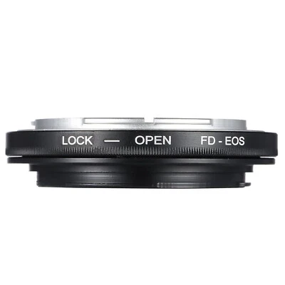 FD-EOS Mount Adapter Ring For Canon FD Lens to EF EOS Mount Camera Camcorder New - Image 1 of 4