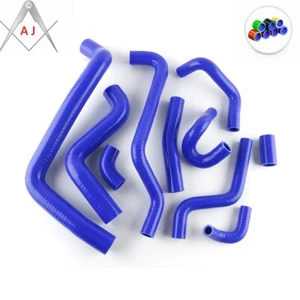 Blue For 1996-1997 VW GOLF MK3 1900CC TDI AFN Silicone Radiator Coolant Hose Kit - Picture 1 of 4