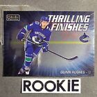 QUINN HUGHES ROOKIE 2019/20 OPC Platinum Thrilling Finishes #TF-23 Vancouver