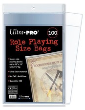 Ultra Pro Comic Series Role Playing Size Bags x 100
