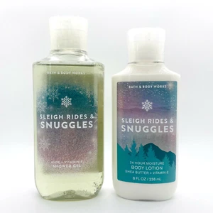 2er-Pack Bad & Body Works Schlittenfahrten & Kuscheln Duschgel & Körperlotion Set - Bild 1 von 3