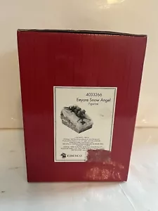 Disney Showcase Collection Eeyore Snow Angel Figurine Fun In The Snow Enesco - Picture 1 of 17