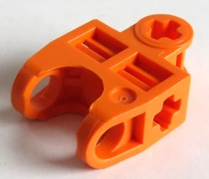 LEGO Technic - Achs Verbinder 2 x 3 mit Kugelkopfaufnahme, orange # 32174 - Bild 1 von 1