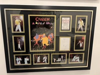 QUEEN - FULLY SIGNED - KNEBWORTH ‘86 +ORIGINAL PROGRAM + ORIGINAL TICKET STUB!!! - Image 1 of 4