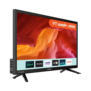 Onn TV 24-Inch Class HD (720P) LED Roku Smart Television Home Room Entertainment - Picture 1 of 11