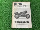 KAWASAKI Genuine Used Motorcycle Service Manual GPZ600R Edition 1 7748