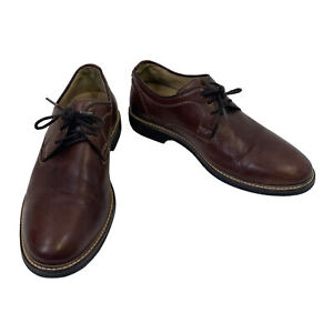 Johnston & Murphy Brown Plain Toe Barlow Shoe Size 8