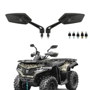 Espejos retrovisores laterales negros para moto CF-Moto CFORCE 1000 800 600 500 ATV - Imagen 1 de 13