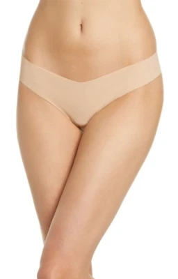Commando L45856 Women's Beige Solid Thong Size Small/Medium - Image 1 of 3