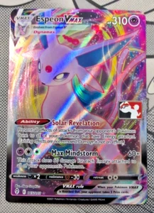 Gioco Pokemon Espeon Vmax 065/203! Confezione Premio Serie 1/2 - Foto 1 di 2