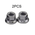 Set of 2 Fixed Gear Bike Hub Nuts Anti Loosen Design for Secure Attachment