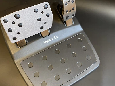 Logitech G25 / G27 / G29 / G920 Doppel Bremspedaladapter mit Antirutschschicht - Bild 1 von 3