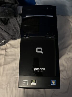 Compaq Presario CQ5500Y Desktop PC AMD Sempron 140@2.7GHz 2GB RAM NO HDD W/ Keyb - Image 1 of 4