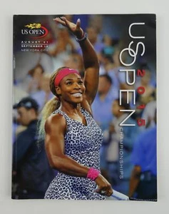 2015 US Open Championships Tennis Program New York City Serena Williams Magazine - Picture 1 of 7