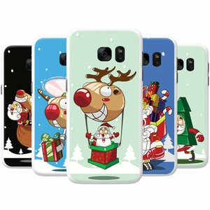 Santa Reindeer Christmas Fun & Frolics Hard Case Phone Cover for Samsung Phones
