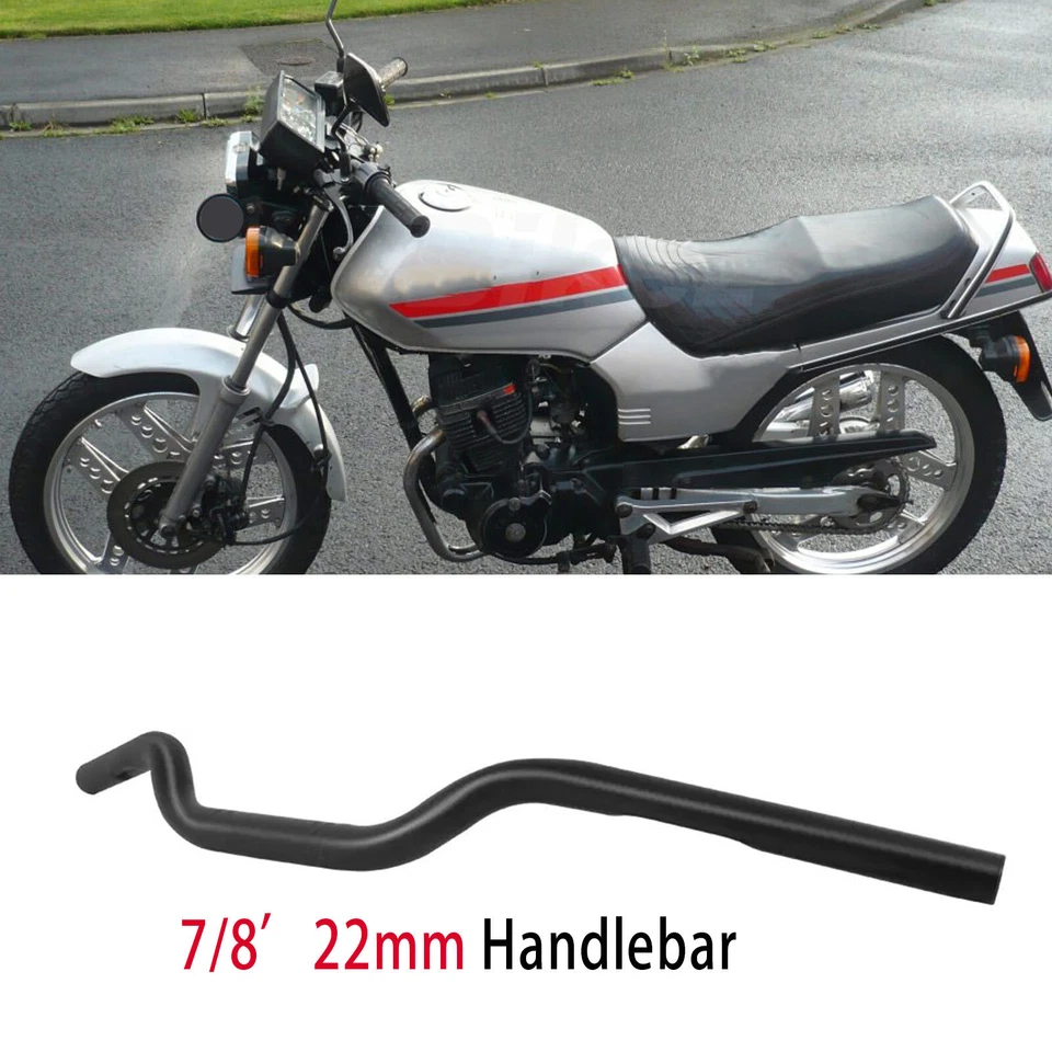 7/8" Motorcycle Handlebars For Honda CB125F CB190R CB250 CB500F CB650R CB400F Foto 1 de 4