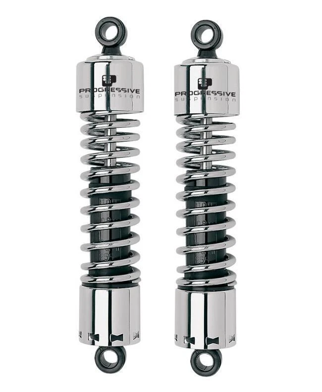Progressive Suspension Stoßdämpfer chrom für Harley Dyna 91-17 12" TGA - Bild 1 von 1