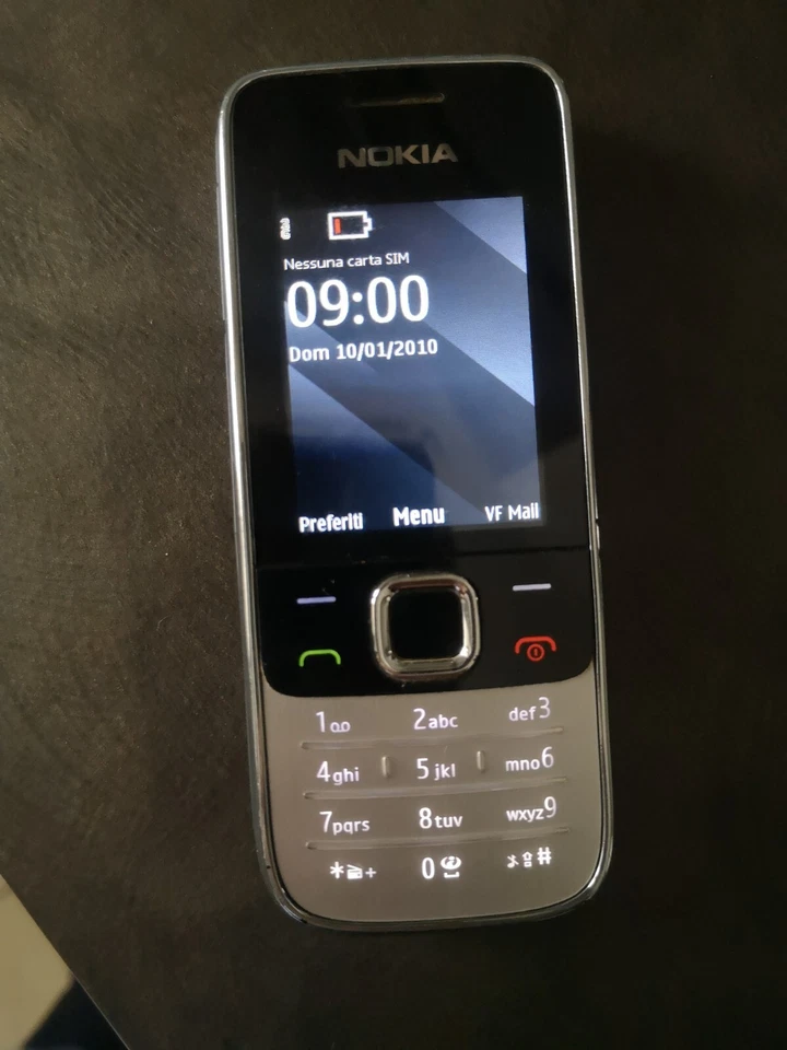 Telefono Cellulare NOKIA 2730-c1 FUNZIONANTE Telefonino Vintage Usato Retrò RARO - Immagine 1 di 1