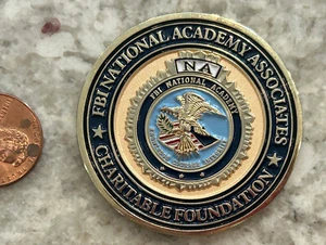 FBI National Academy Association Charitable Foundation Challenge Coin - Picture 1 of 2