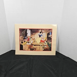 Walt Disney's "Snow White" Exclusive Commemorative Lithograph Picture Photo - Picture 1 of 19
