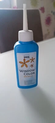 Kreul® Window Color Metallic BLAU Fensterfarbe Bastelfarben 42758 - Bild 1 von 4