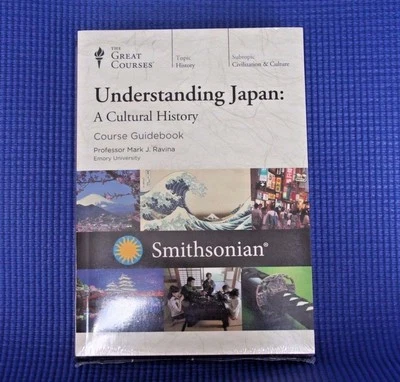 The Great Courses ~ Understanding Japan:A Cultural History ~DVDs/Book~ NEW!! - Image 1 of 2