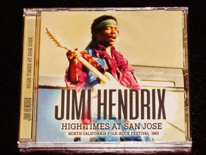 Jimi Hendrix: High Times At San Jose - California Folk-Rock Festival 1969 CD NEW - Picture 1 of 2