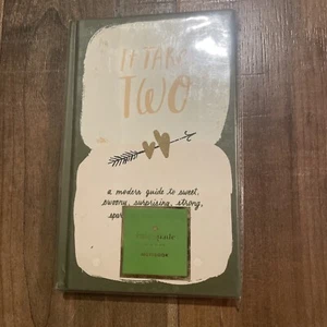 Kate Spade New York It Takes Two, Two Hearts Blush Notebook New! - Picture 1 of 3