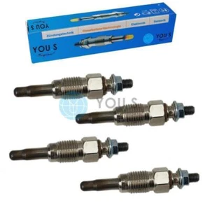 4 Piece You.S Original Glow Plugs for VW Passat Notchback/Variation 1.6 D / Td - Picture 1 of 2