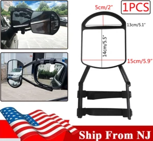 Universal Car Extension Rearview Mirror Trailer Towing Adjustable Clip-On Mirror - Picture 1 of 12